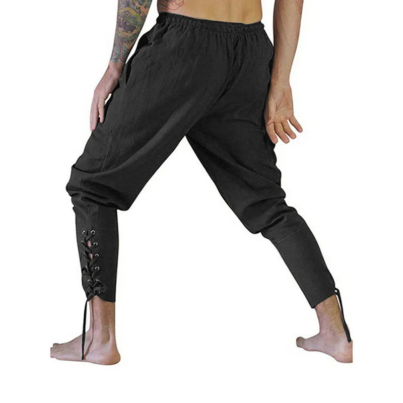Pirate Trousers Lace Up Renaissance Pants