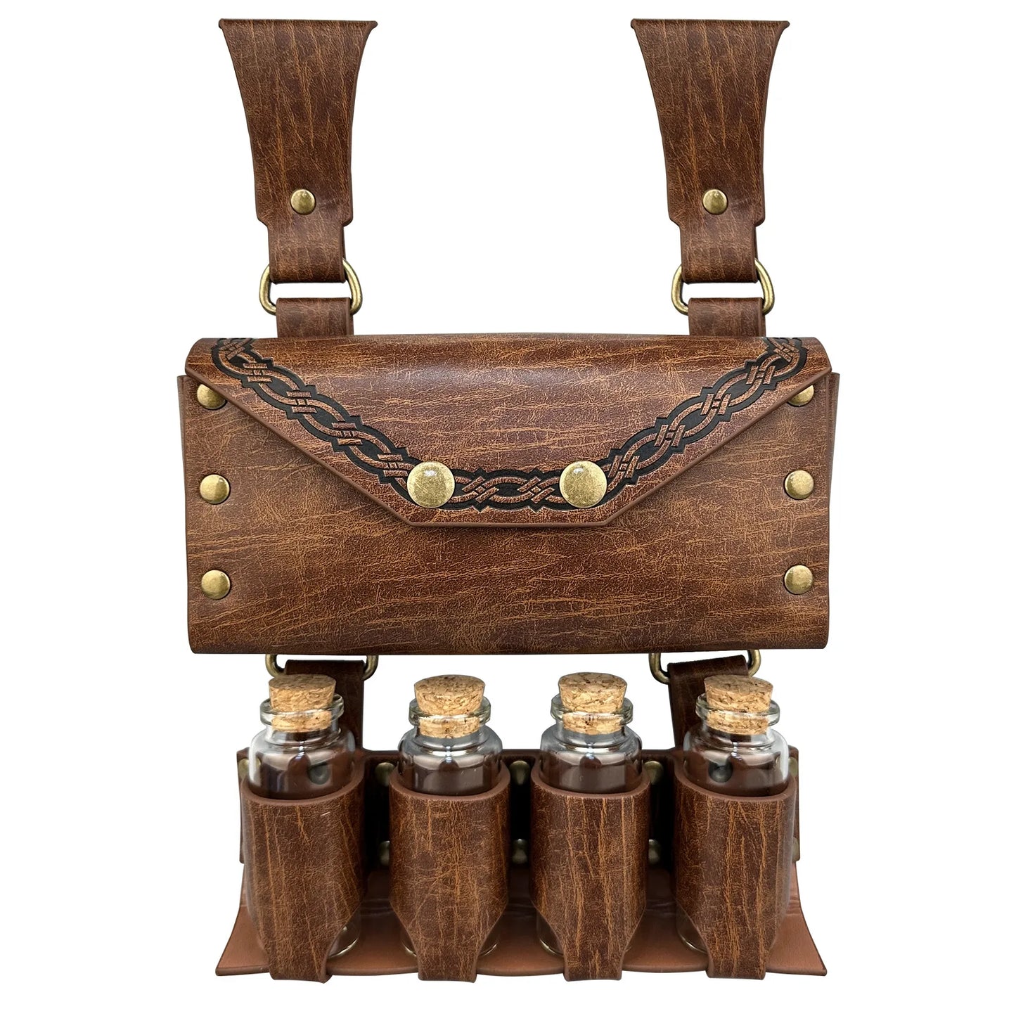 Witch Magic Potion Bottle Glass Vial Holder