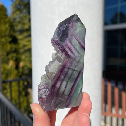Rare Natural Crystal Obelisk Energy Column