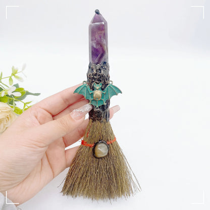 Natural Crystal Magic Broom