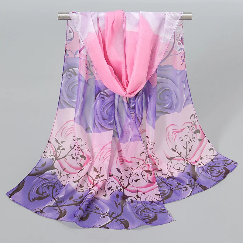 Indian Style New Chiffon Scarves