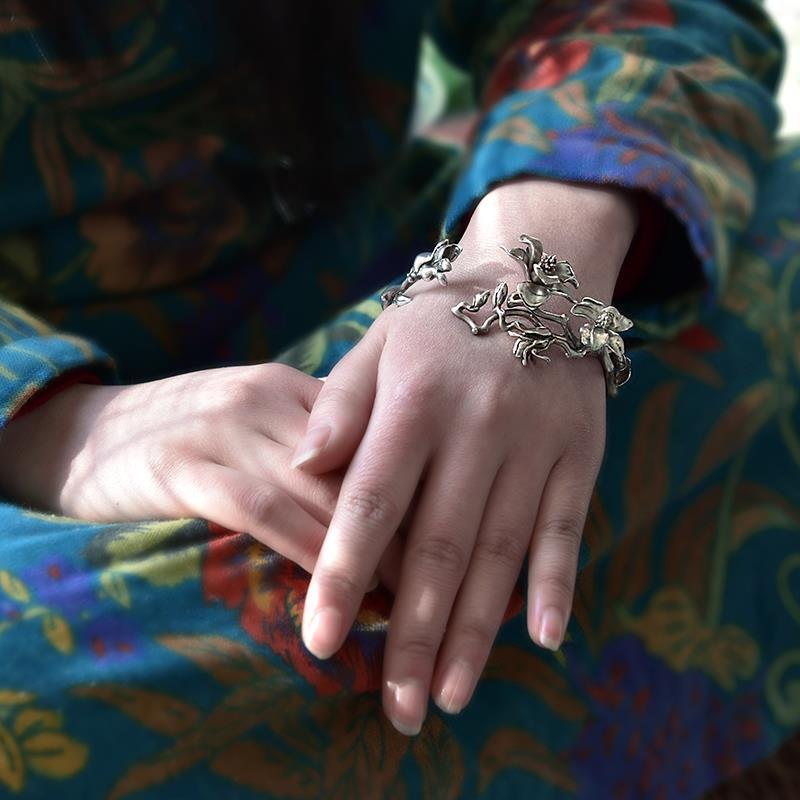 Handmade Magnolia Ladies Bracelet