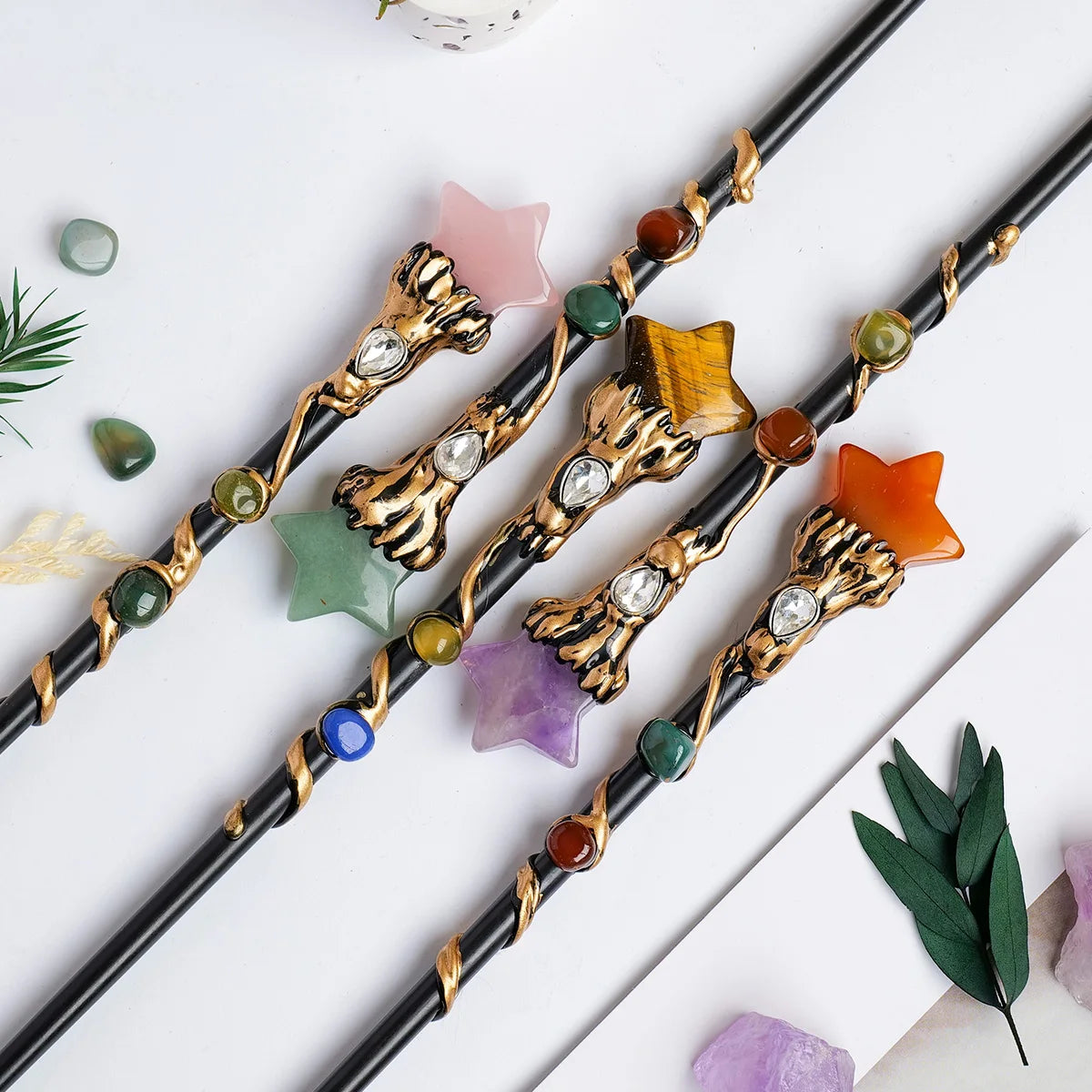 Stone Magic Scepter Natural Stones