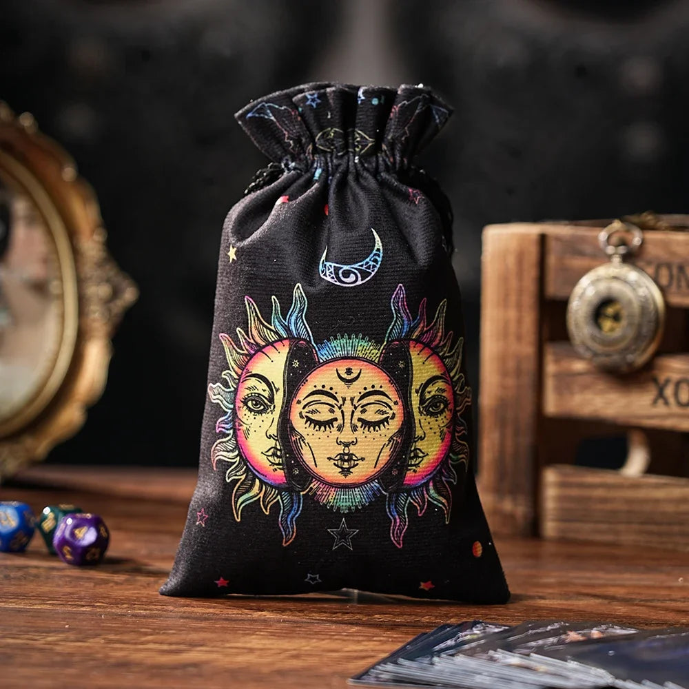 Velvet Tarot Oracle Cards Storage Bag