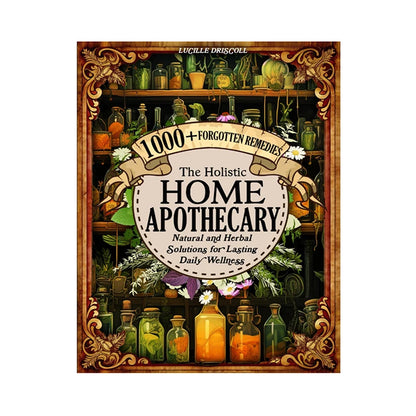 The Holistic Home Apothecary Book: Natural Healing Guide