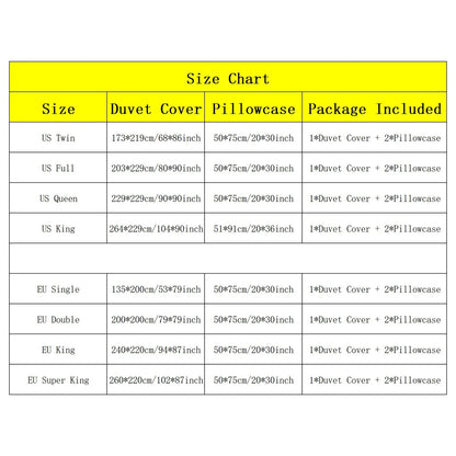 Super Soft Breathable Golden Sun And Moon Duvet Cover Set