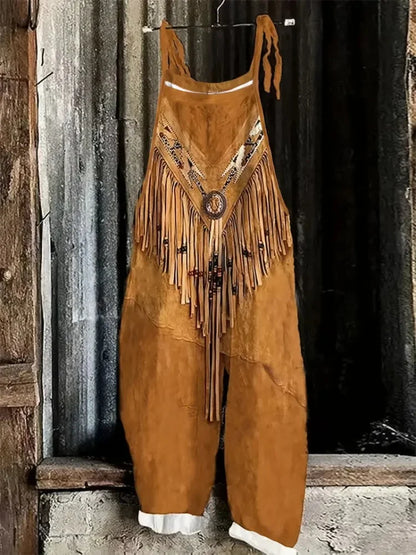 Women's Romper Dress Rural Style