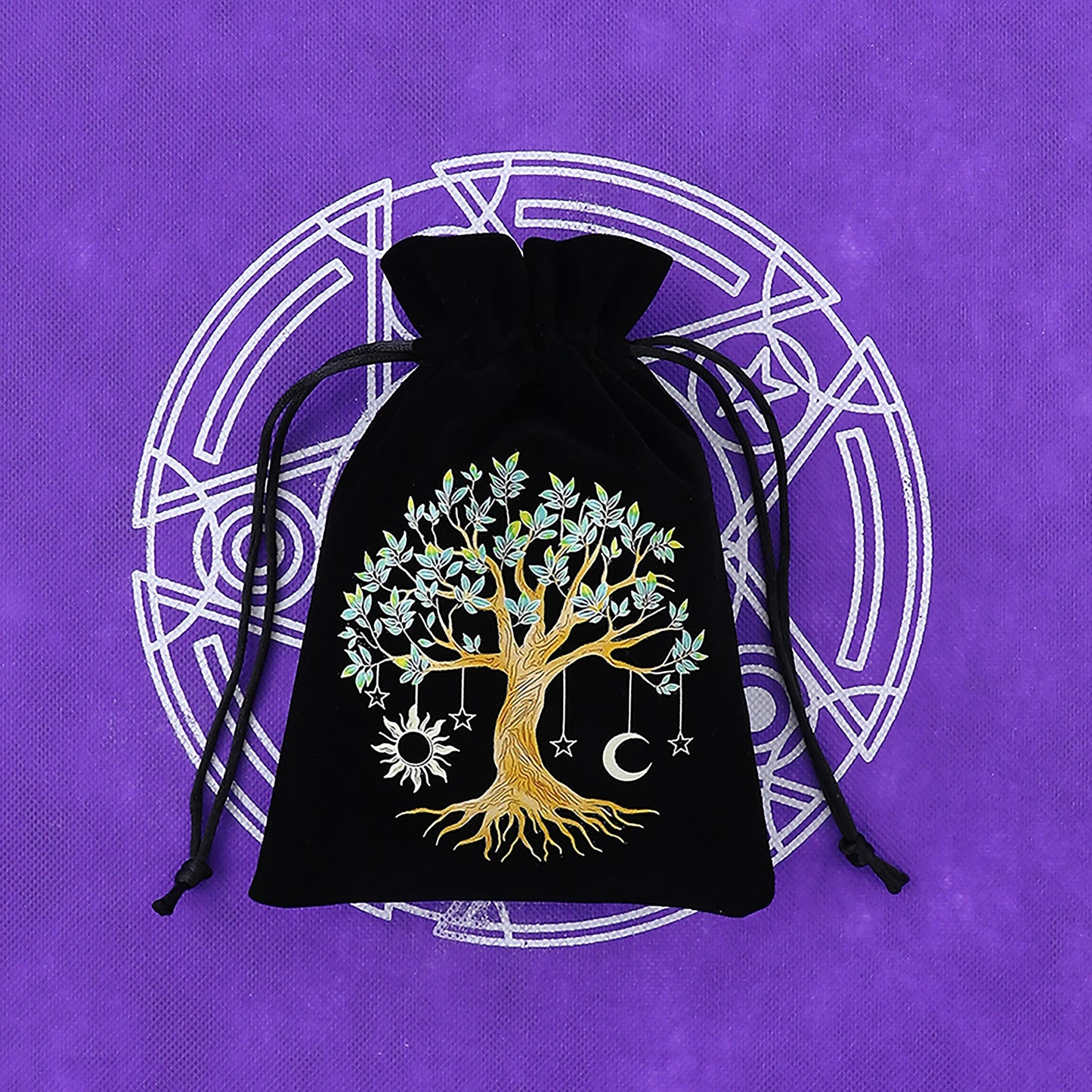 Black Velvet Tarot Pouch