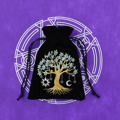 Black Velvet Tarot Pouch