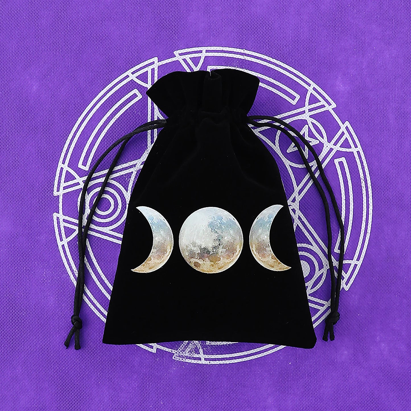 Black Velvet Tarot Pouch