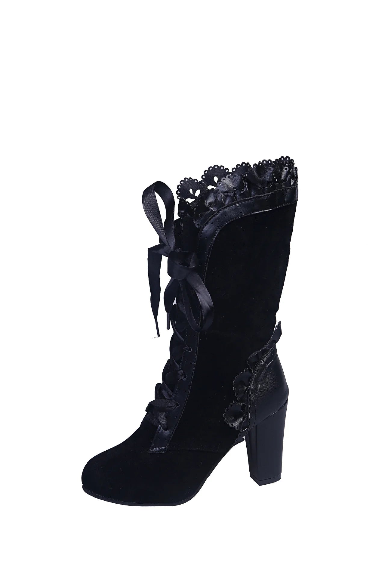 Women's Medieval Leather Ankle Boots