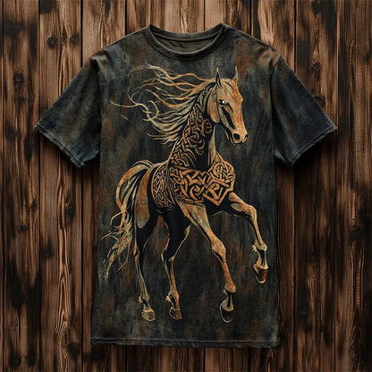 Men's Short-Sleeve T-Shirt Ethnic Print