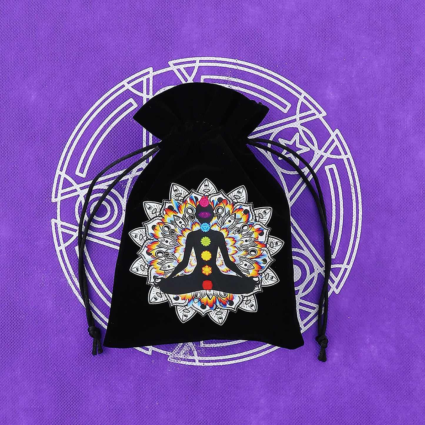 Black Velvet Tarot Pouch