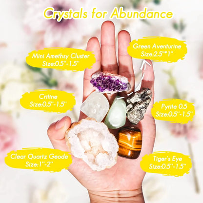 Crystals and Healing Stones Set