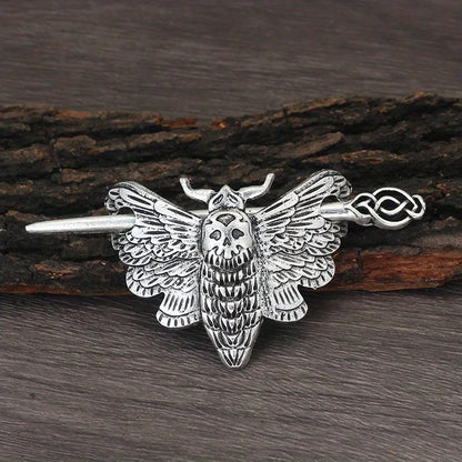 Elegant Viking Retro Crescent Cloud Hair Clip