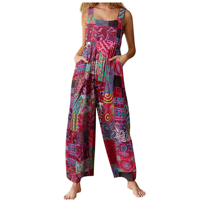 Women Jumpsuits Overalls Multicolor