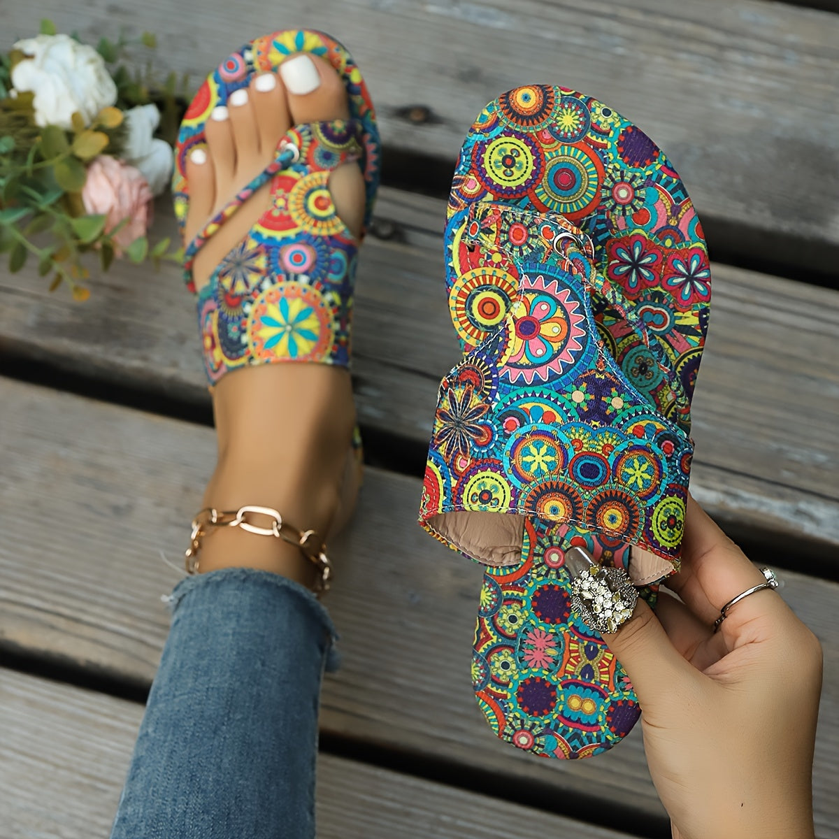 Women's Bohemian Style Flip Flop