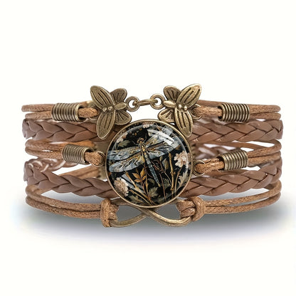 Bohemian Mandala Dragonfly Bracelet