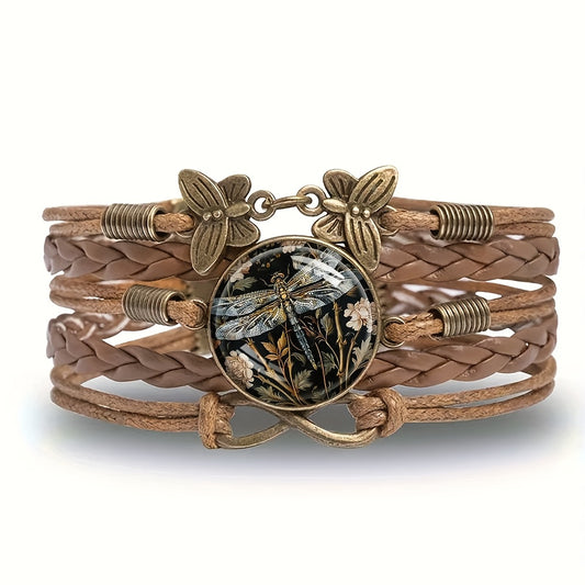 Bohemian Mandala Dragonfly Bracelet