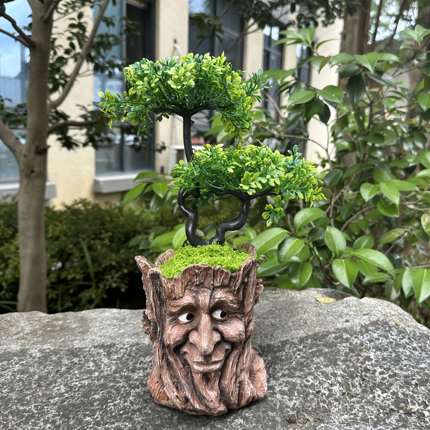 Quirky Stump Flower Pot