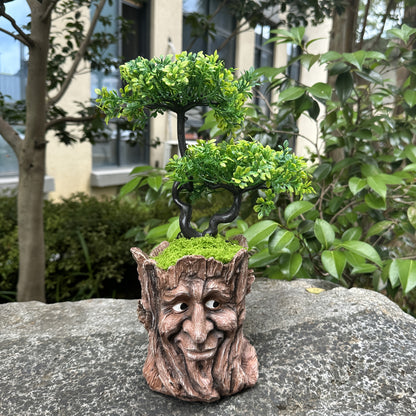 Quirky Stump Flower Pot