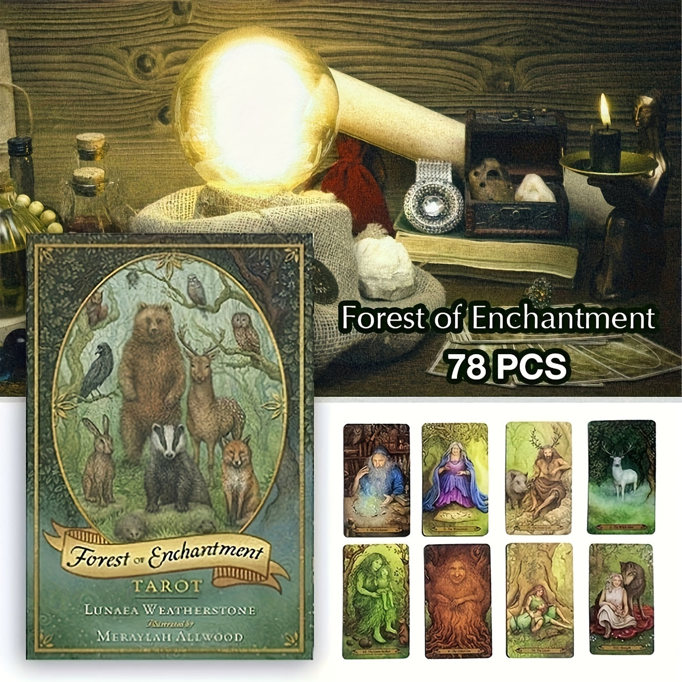 Forest of Enchantment Tarot Cards Deck