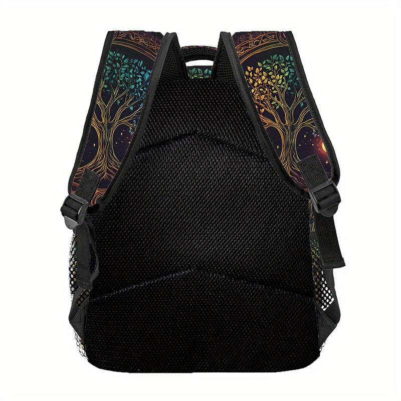 Tree Backpack with Vibrant Tree Design
