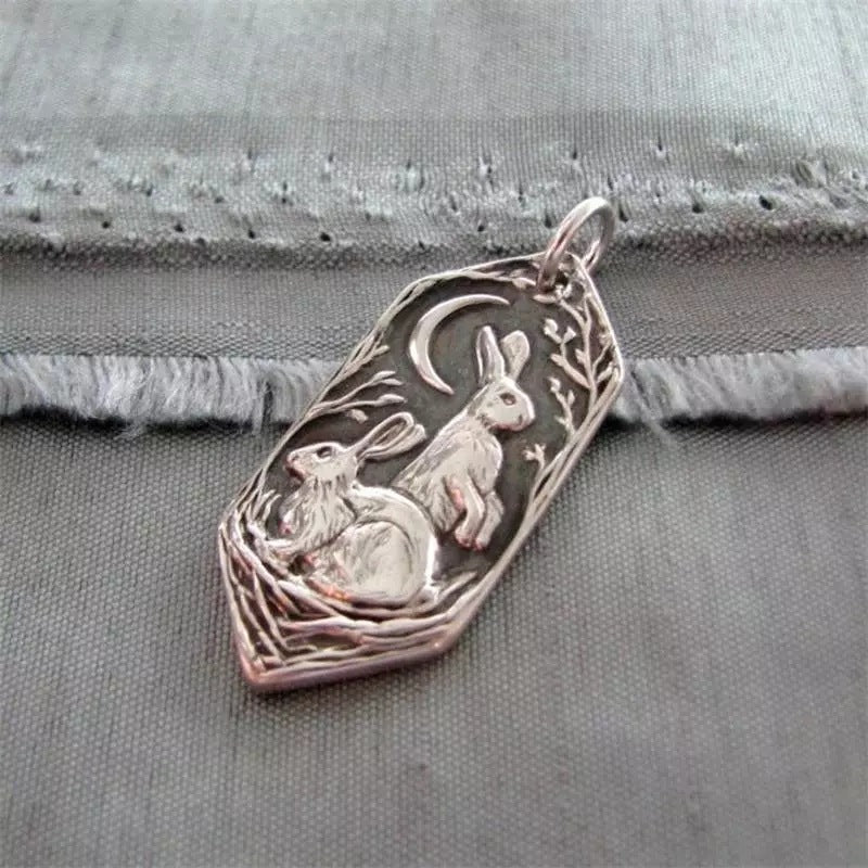 Simple Forest Creative Rabbit Necklace