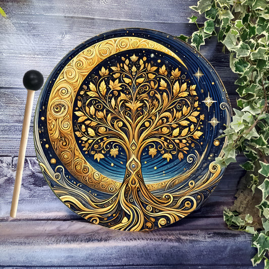 The Moon Tree Drum