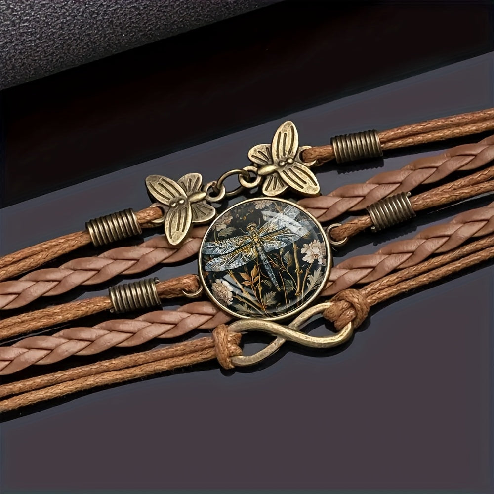 Bohemian Mandala Dragonfly Bracelet