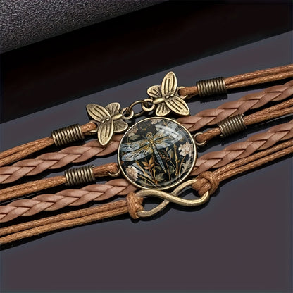 Bohemian Mandala Dragonfly Bracelet