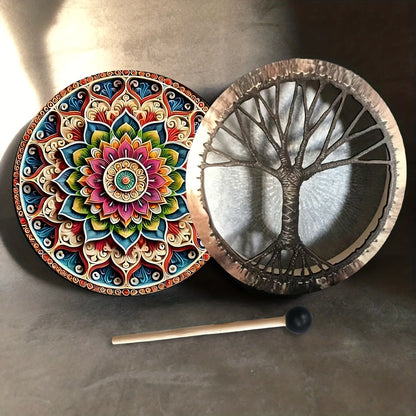 Colorful Mandala Drum