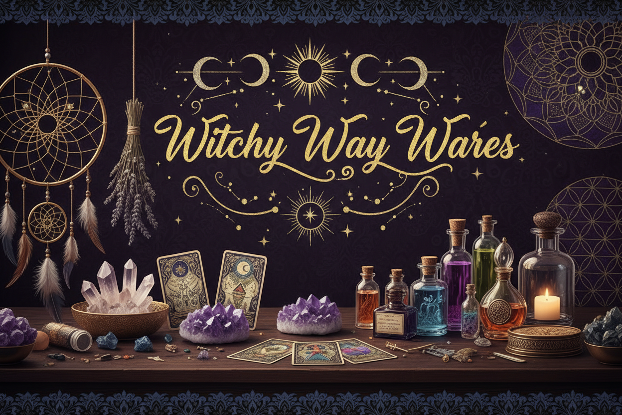 Witchy Way Wares Brand Banner